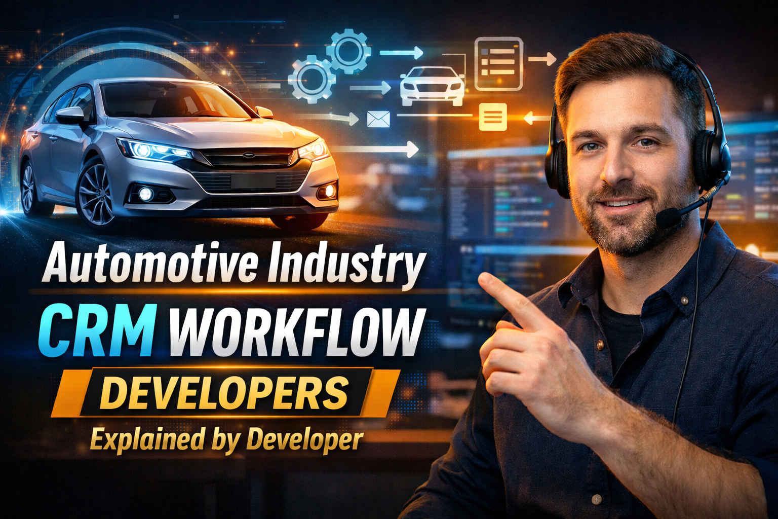 Automotive Industry CRM Workflow Explained by Developer