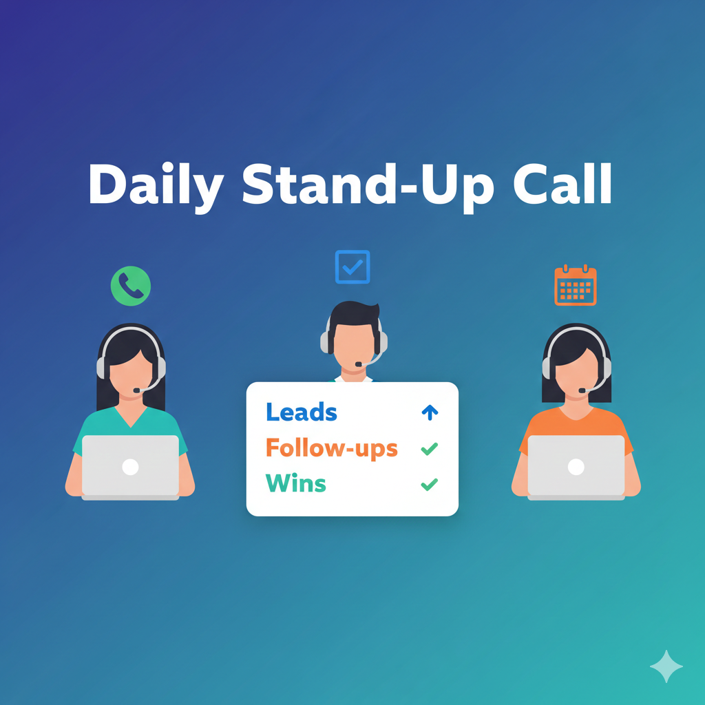 Daily Stand-Up Call – Execution & Reporting Guide for Lead Generation Teams